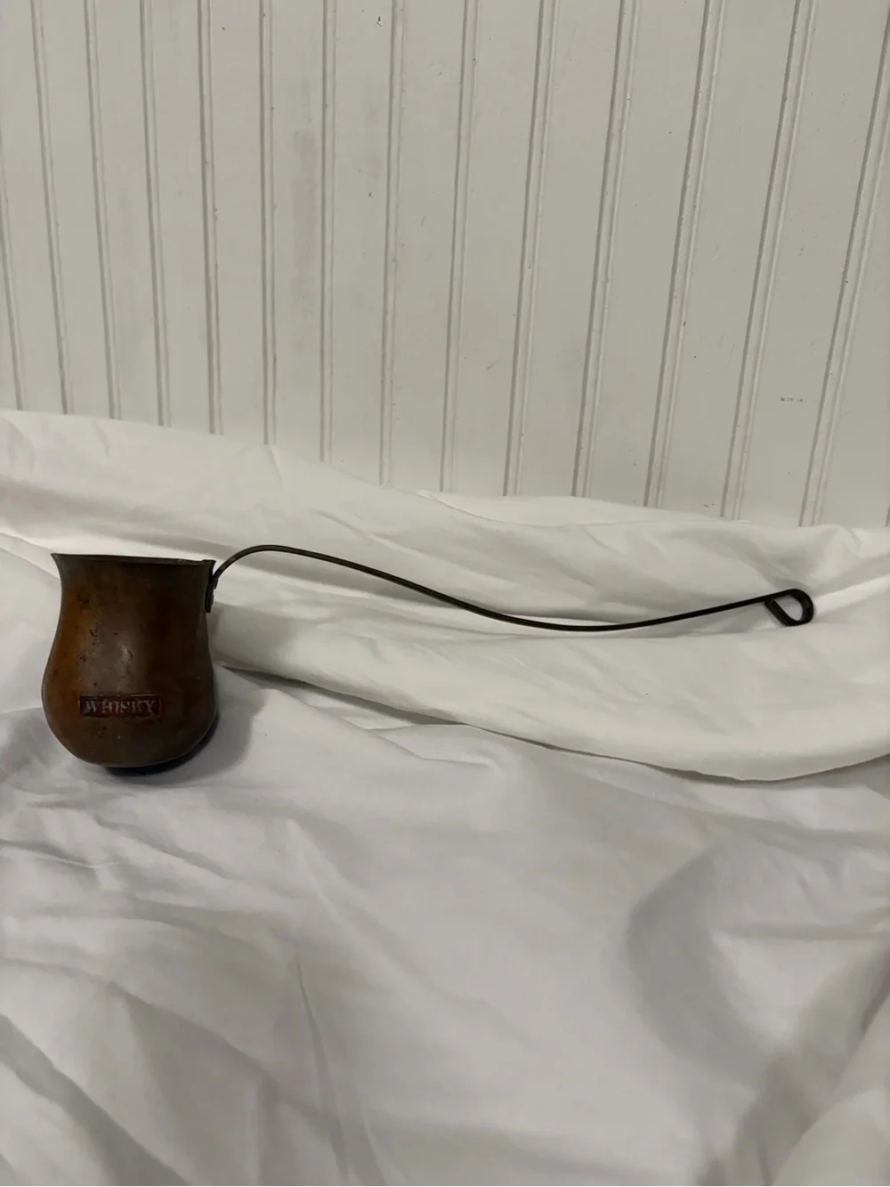 Antique Copper Whiskey Ladle Spoon wall decor